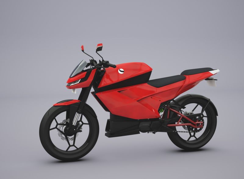 eMotion Motor Surge electric motorcycle made in India