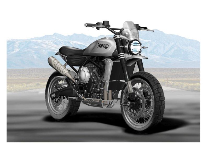 Norton Motorcycles CEO reveals the final rendering for their upcoming motorcycle