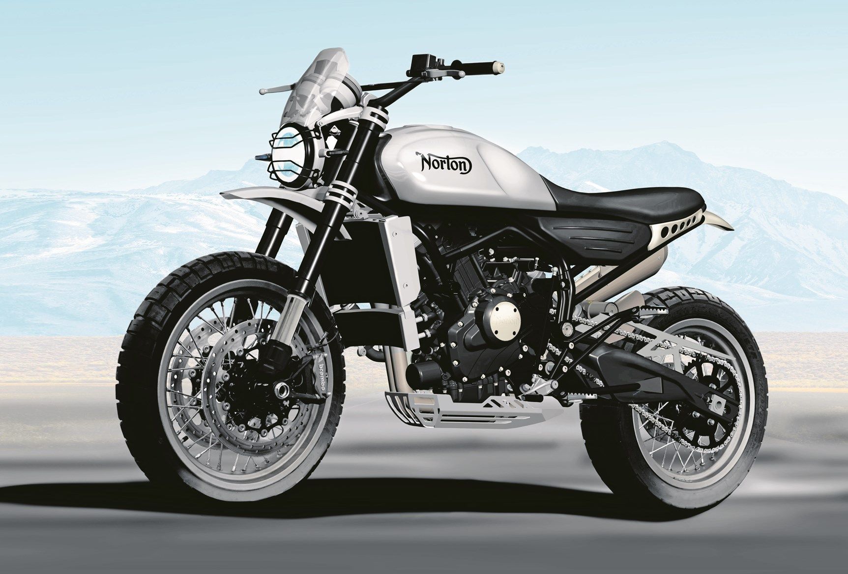 Norton Motorcycles CEO reveals the final rendering for their upcoming motorcycle