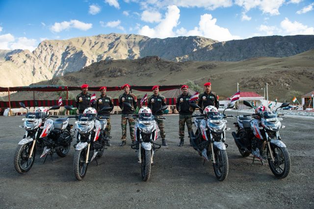 Military Police Ride From Bangalore to Dras For Kargil Vijay Diwas