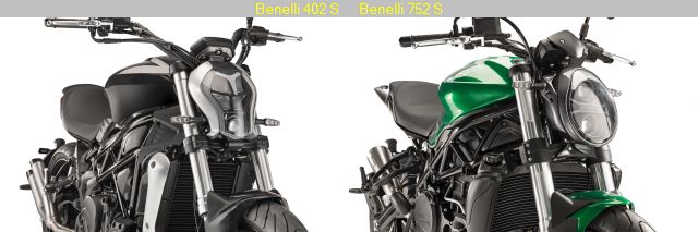 Benelli 402 S and 752 S were shown at EICMA