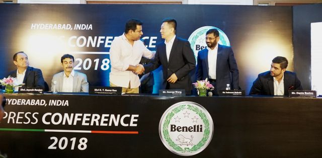Benelli sign MoU with Telangana government to setup two-wheeler plant