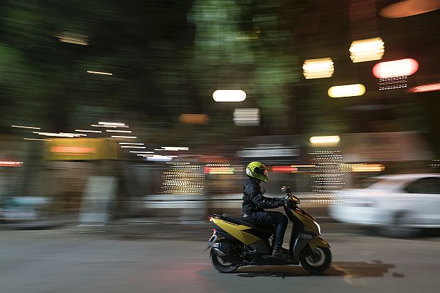 Navigating the Night - TVS Ntorq - Night Ride - Pune