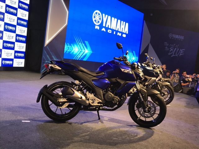 Yamaha fz v3 discount on road price