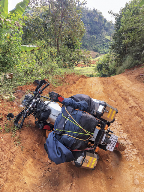 Dutch biker, Noraly, goes exploring on a Royal Enfield Himalayan