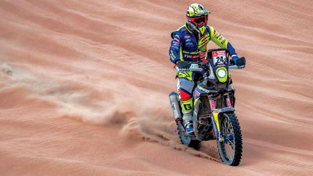 Sherco TVS get good results at Dakar