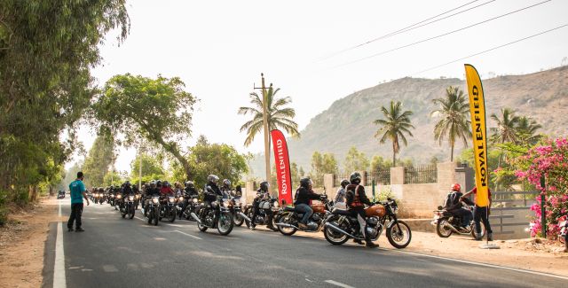 Royal Enfield Bengaluru 650 Twins Ride 