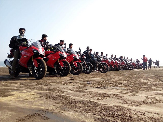 TVS Organize Breakfast Ride for Apache Owners Group Bike India