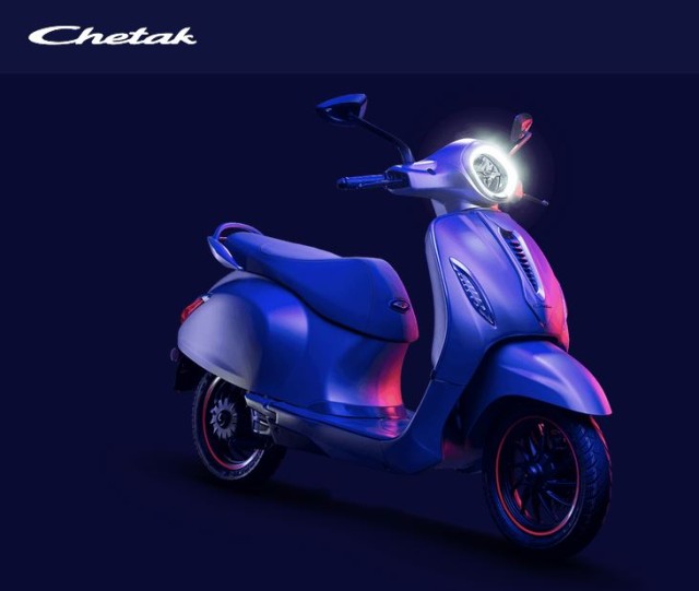 Bajaj chetak available in which online city