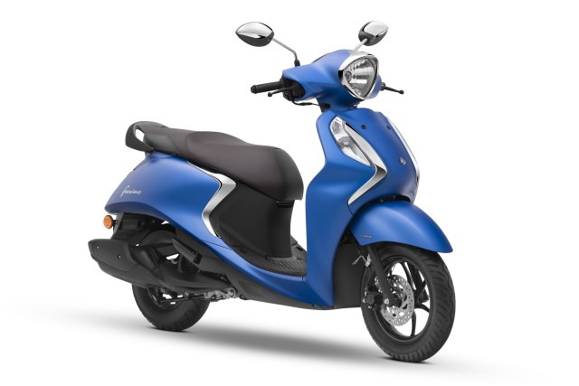 Yamaha Fascino 125 FI Matte Blue India launch