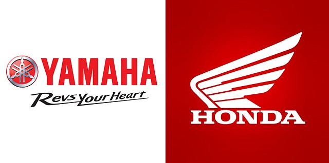 Yamaha and Honda Collage WEB