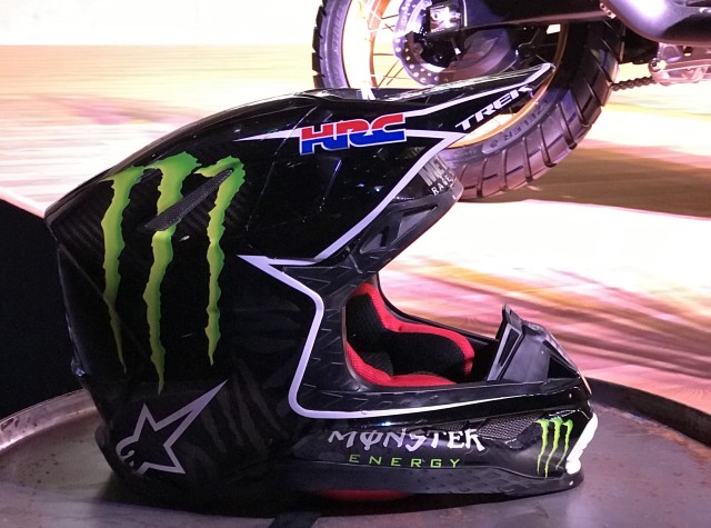 Ricky Brabec motocross helmet