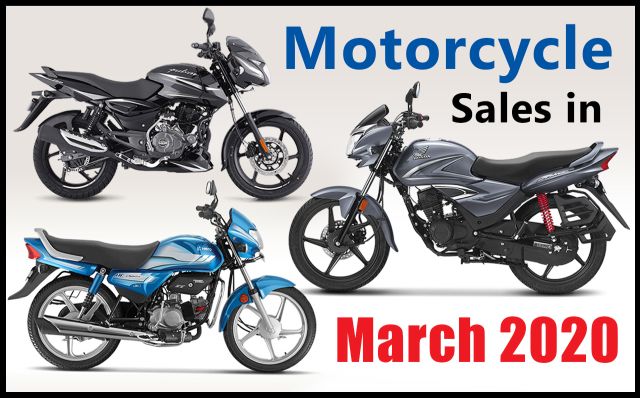 best selling motorcycles march 2020
