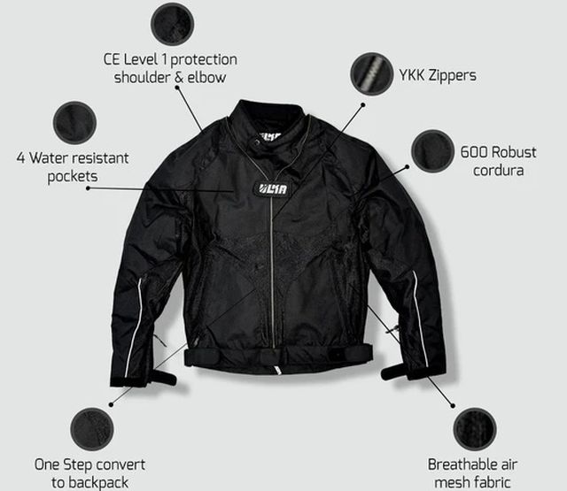 Ulkagear Motorcycle Riding Jacket