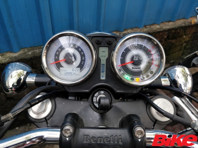 Odometer reading on Benelli Imperiale 400