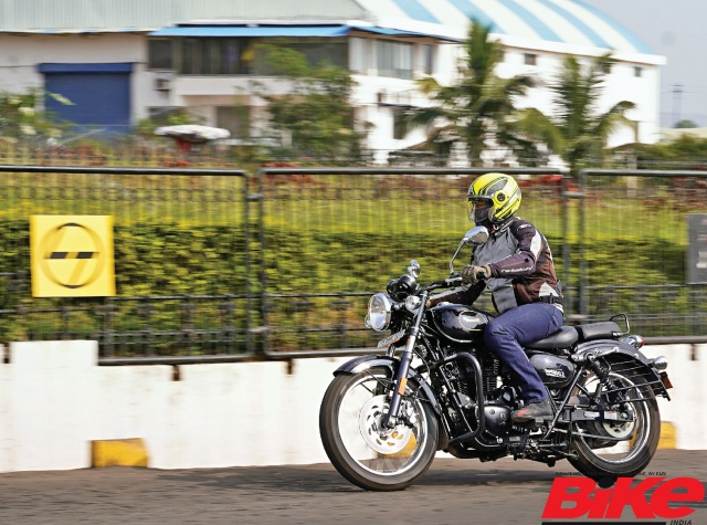 Benelli Imperiale 400 in Bike India long-term fleet