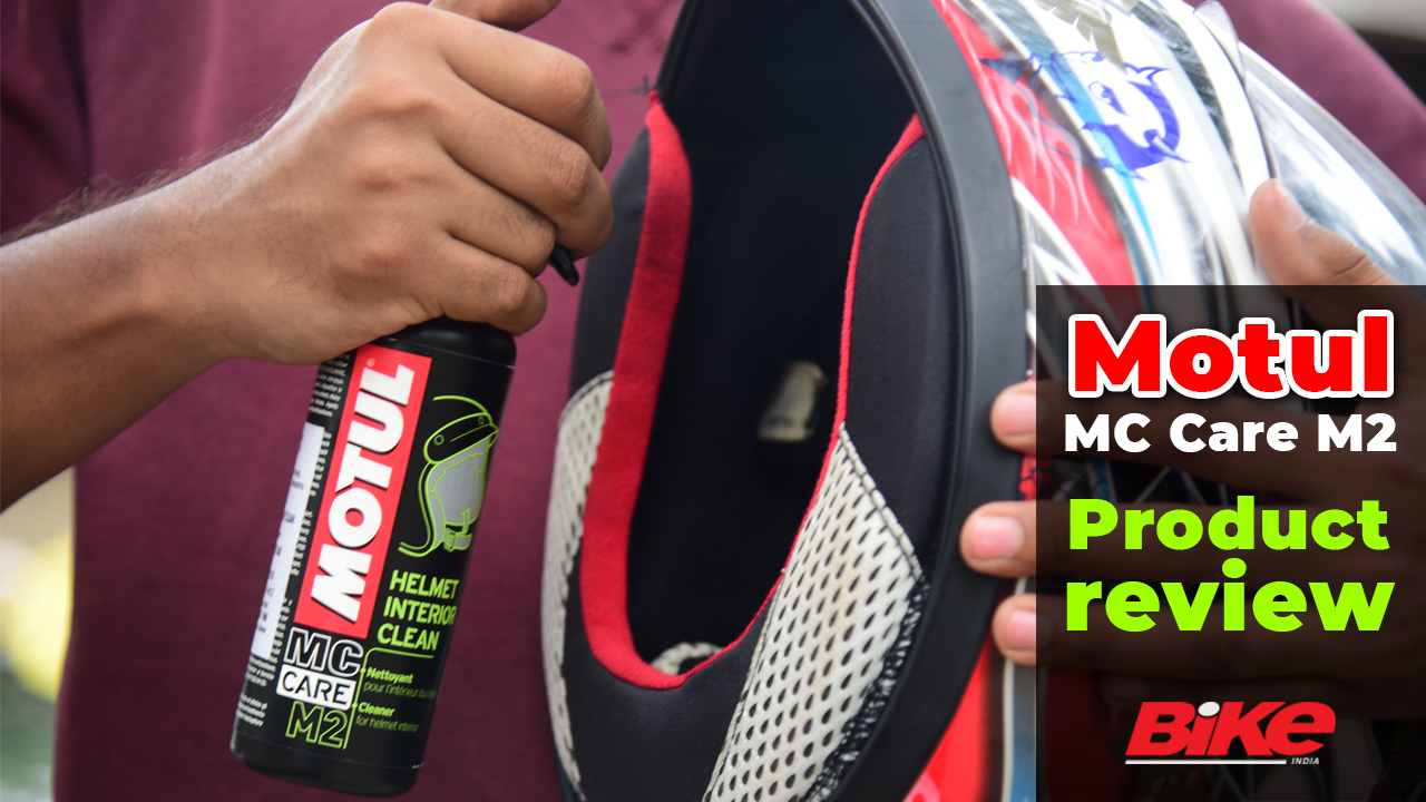 Motul MC Care M2 Helmet Sanitizer Review Bike India