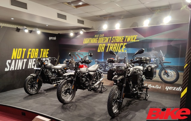 Yezdi Motorcycles India Launch 