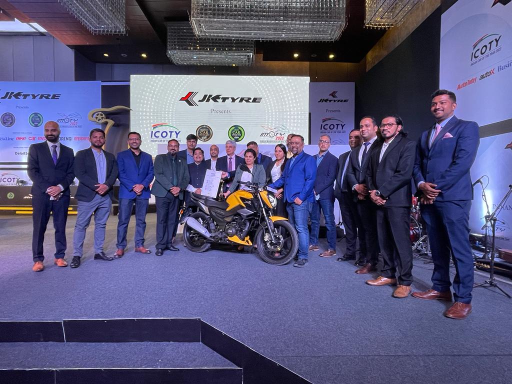 Tvs Raider 125 Wins The Imoty 2022 Bike India 8089