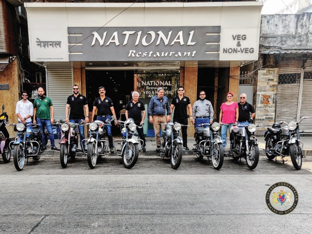 Vintage Zoroastrian Bikers of Bombay