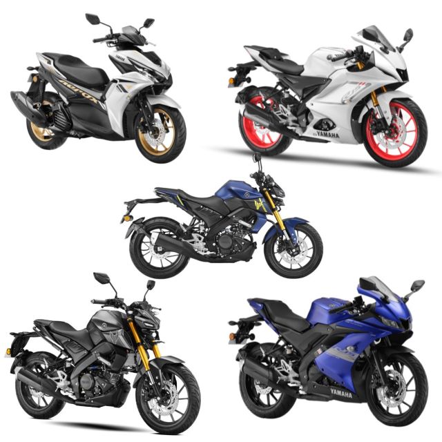 Updated Yamaha 155 Cc Models Launched New Aerox 155 R15 MT 15 Bike 