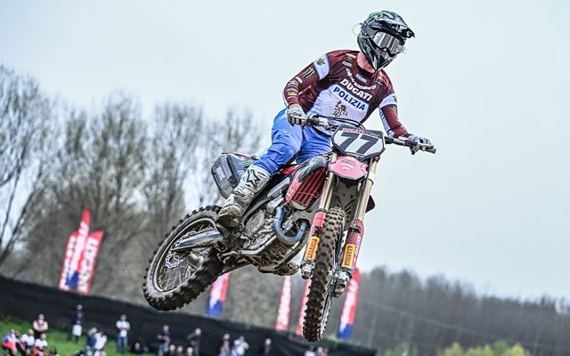 Ducati Desmo450 MX Wins Debut Championship in Italy