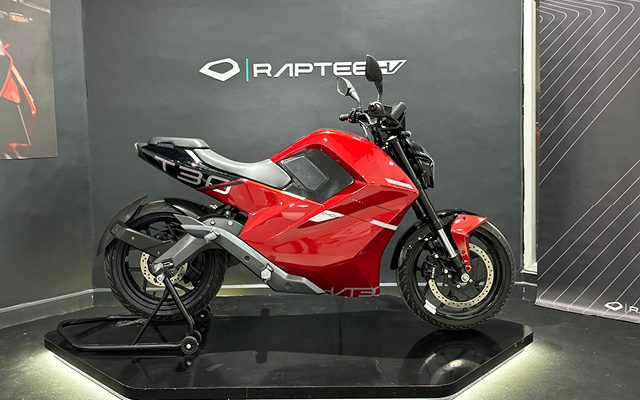 Raptee.HV T 30 Launched: India’s First-ever Electric Motorcycle with CCS2 Charging