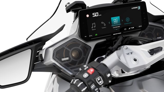 BMW R 1300 RT instrument cluster n optional audio.web