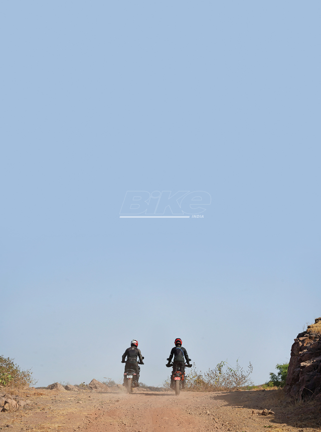 KTM 390 Adventure and Royal Enfield Himalayan 450