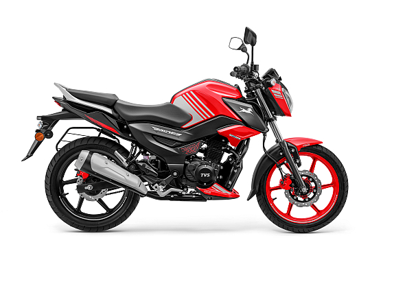 TVS RAIDER.web side