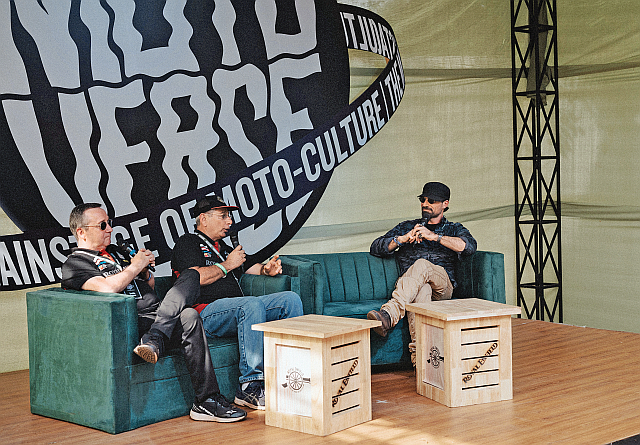 Motoreel Freddie Spencer and Aspi Bhathena.web