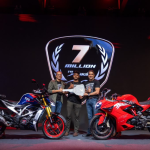 TVS Apache Seven million milestone
